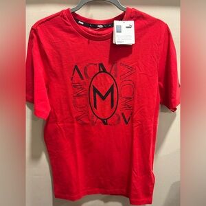 Puma AC Milan Red Graphic Men's Shirt